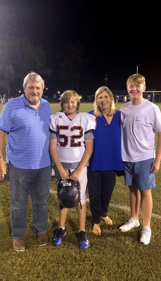 Jan Hannay and family
